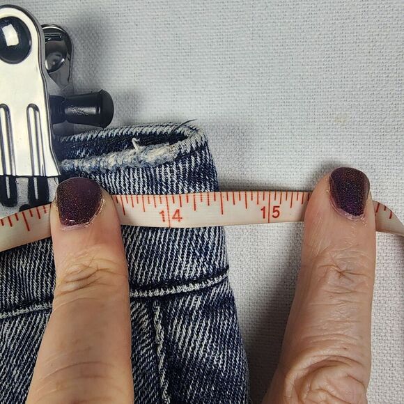 ONE x ONE TEASPOON Tuxedo Red Stripe Hight Waist Distressed Womens 27 Jeans - Picture 4 of 7